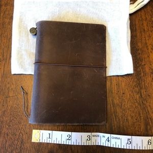 Midori passport size travelers notebook